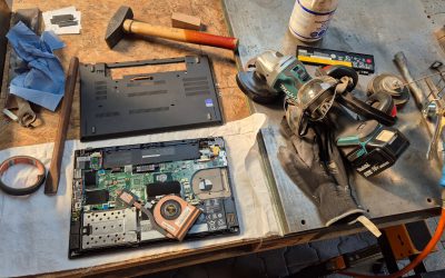 Notebook-Auffrischung in der Kleinschmiede